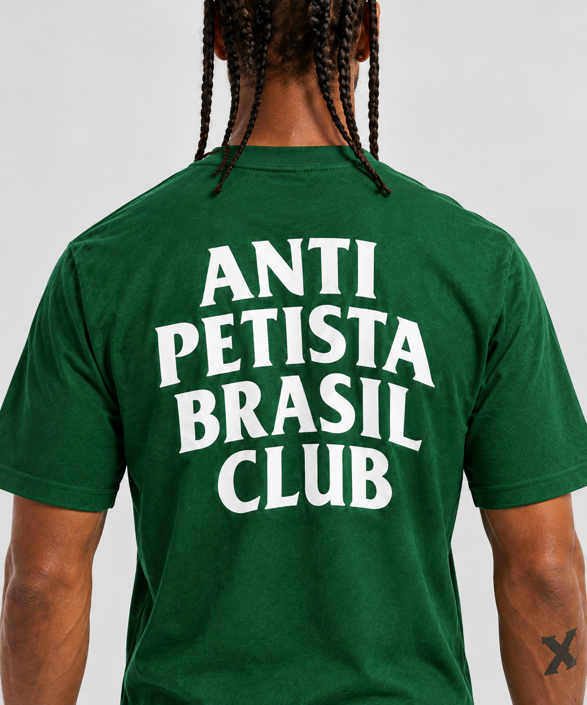 Camisa Preta Anti Petista Brasil Club