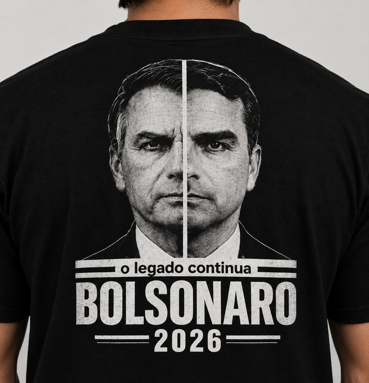 Camisa o Legado Continua Bolsonaro e Flávio / 2026
