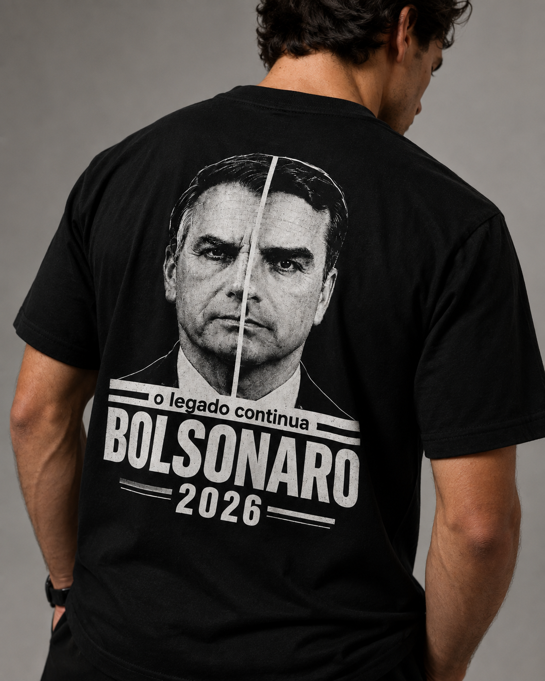 Camisa o Legado Continua Bolsonaro e Flávio / 2026