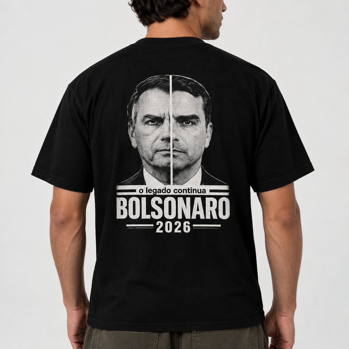 Camisa o Legado Continua Bolsonaro e Flávio / 2026