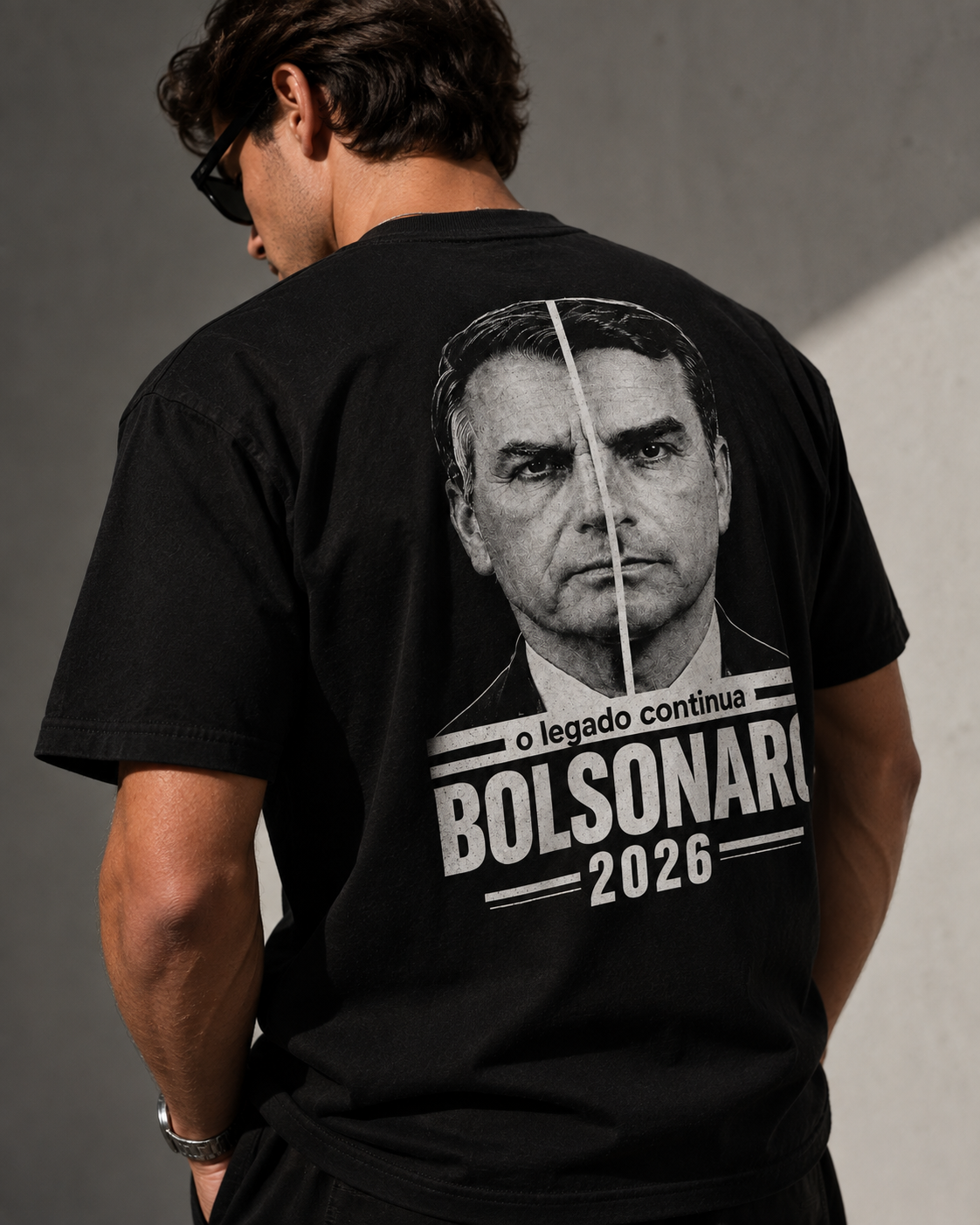 Camisa o Legado Continua Bolsonaro e Flávio / 2026