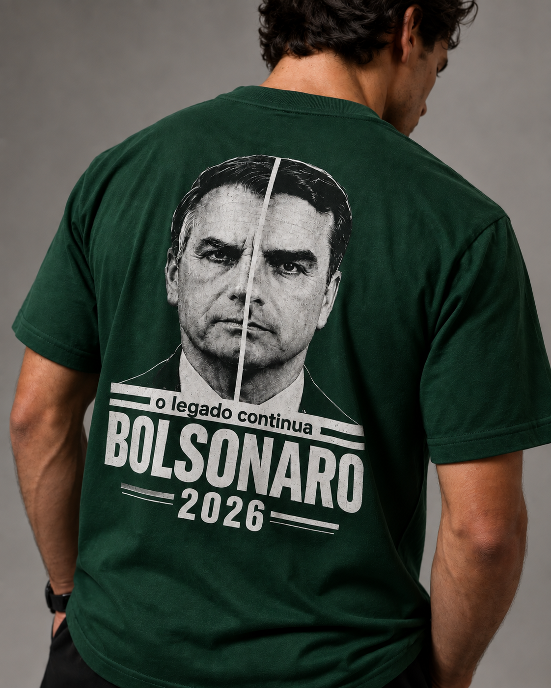 Camisa o Legado Continua Bolsonaro e Flávio / 2026