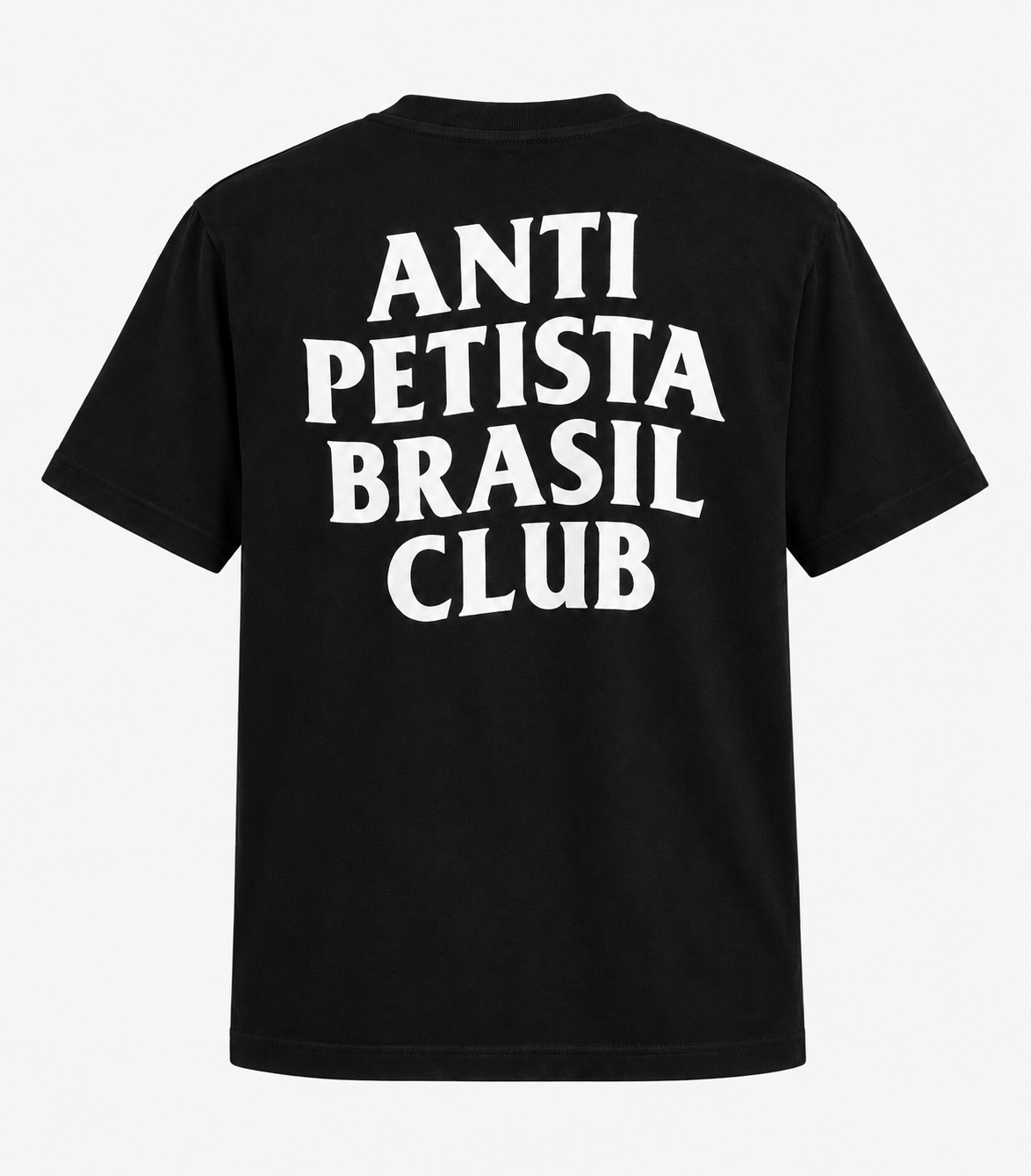 Camisa Preta Anti Petista Brasil Club
