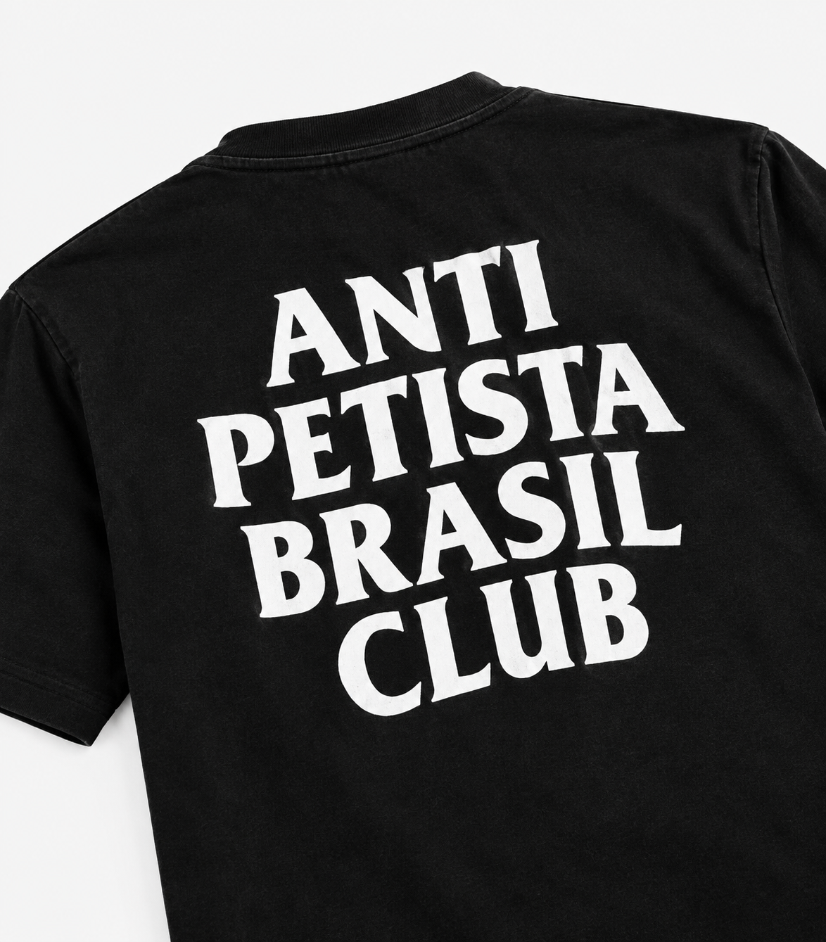 Camisa Preta Anti Petista Brasil Club