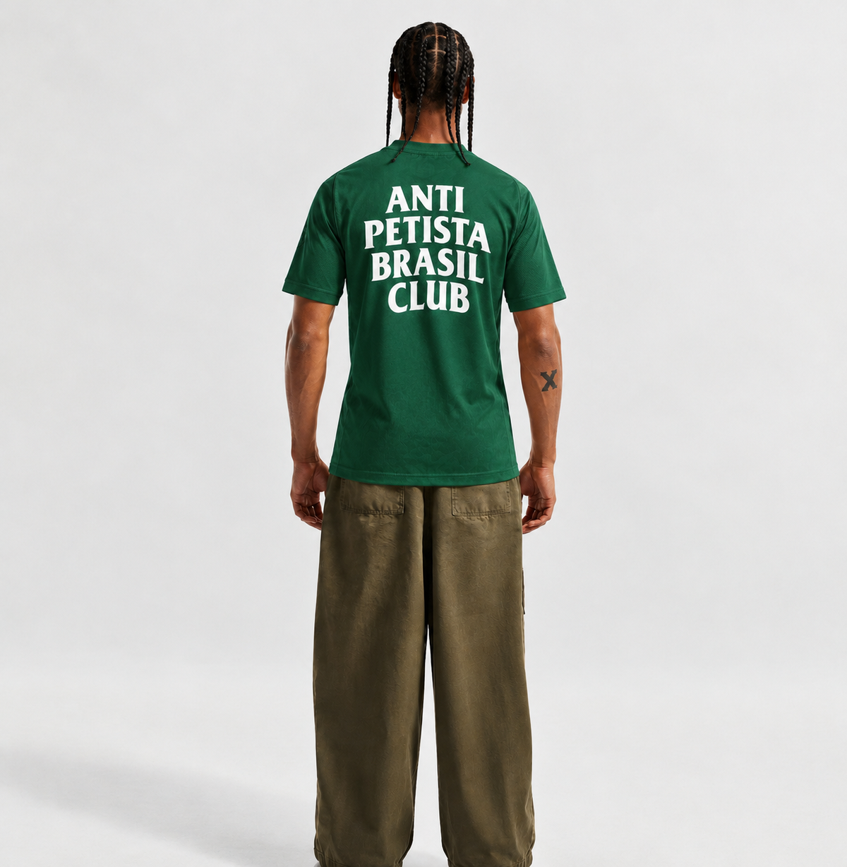 Camisa Preta Anti Petista Brasil Club