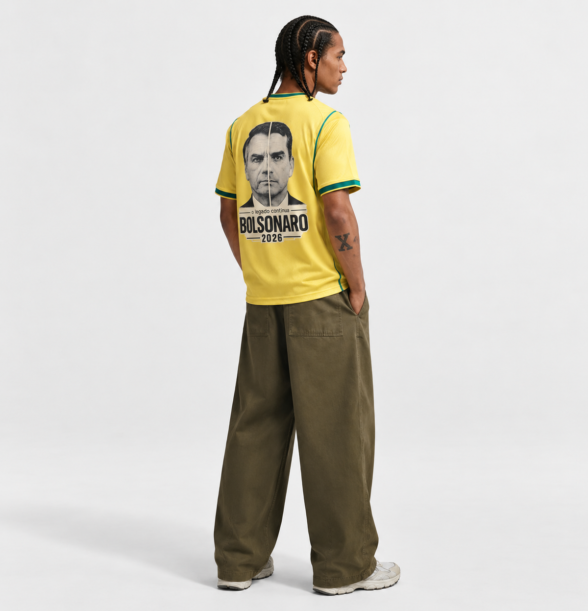 Camisa O Legado Continua Bolsonaro e Flávio