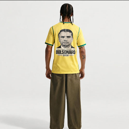 Camisa O Legado Continua Bolsonaro e Flávio